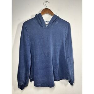 chicos hoodie overside Size 2 USA L Women Blue